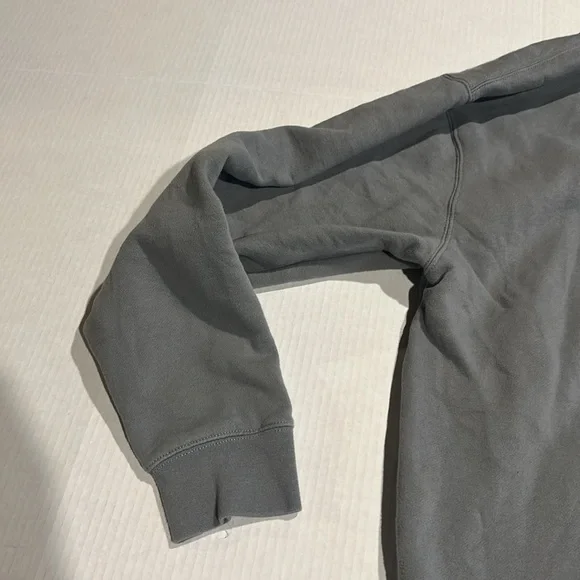 Universal Studios Harry Potter Gray Yellow black Hufflepuff Hoodie zipper packet - Picture 11 of 12